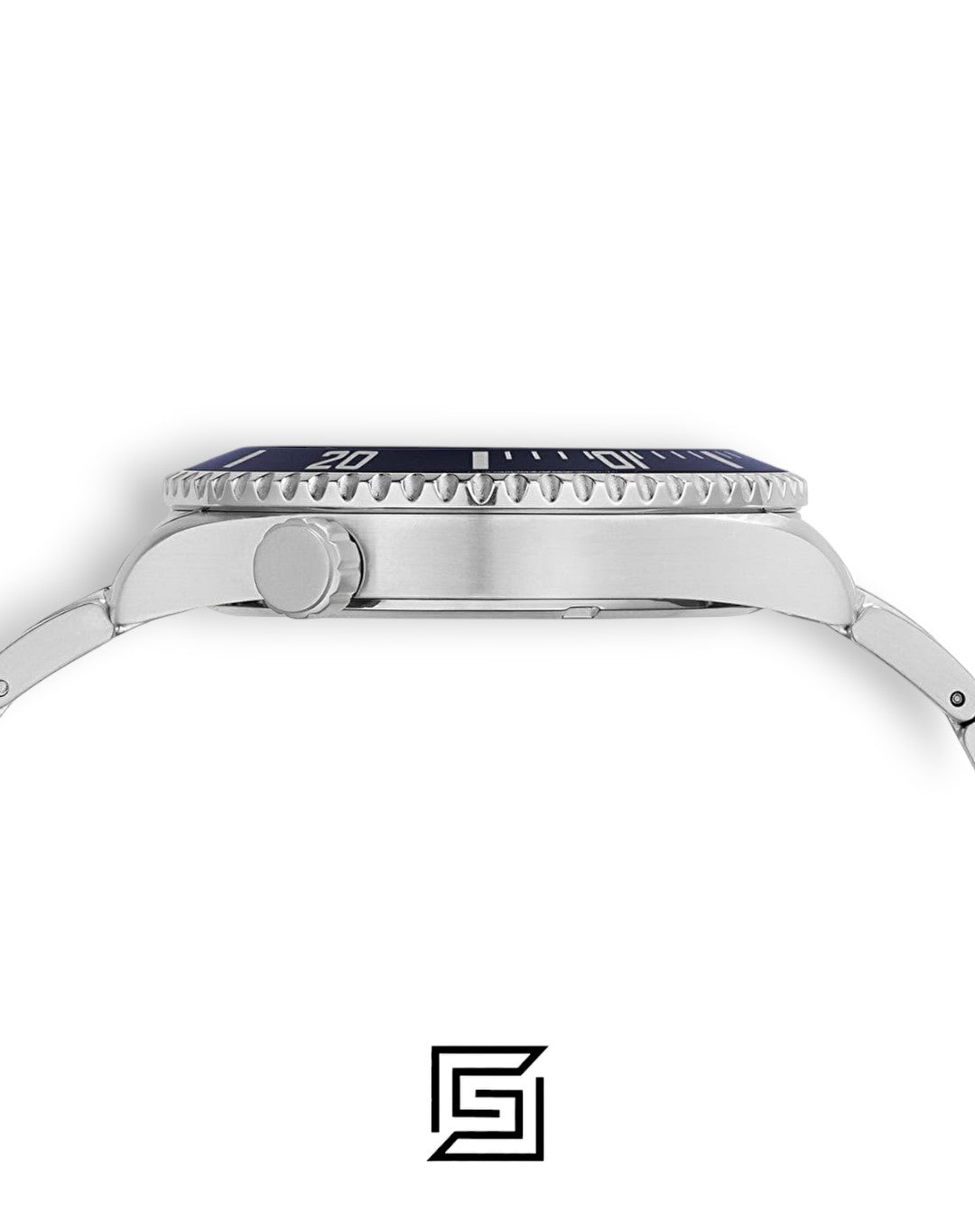 GUESS MEN SILVER TONE Analog Watch GW0488G1