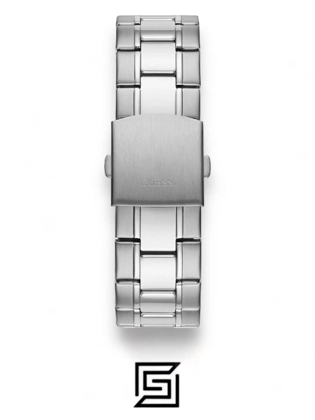 Guess original-watches COMMANDER SILVER TONE MEN'S WATCH GW0056G1