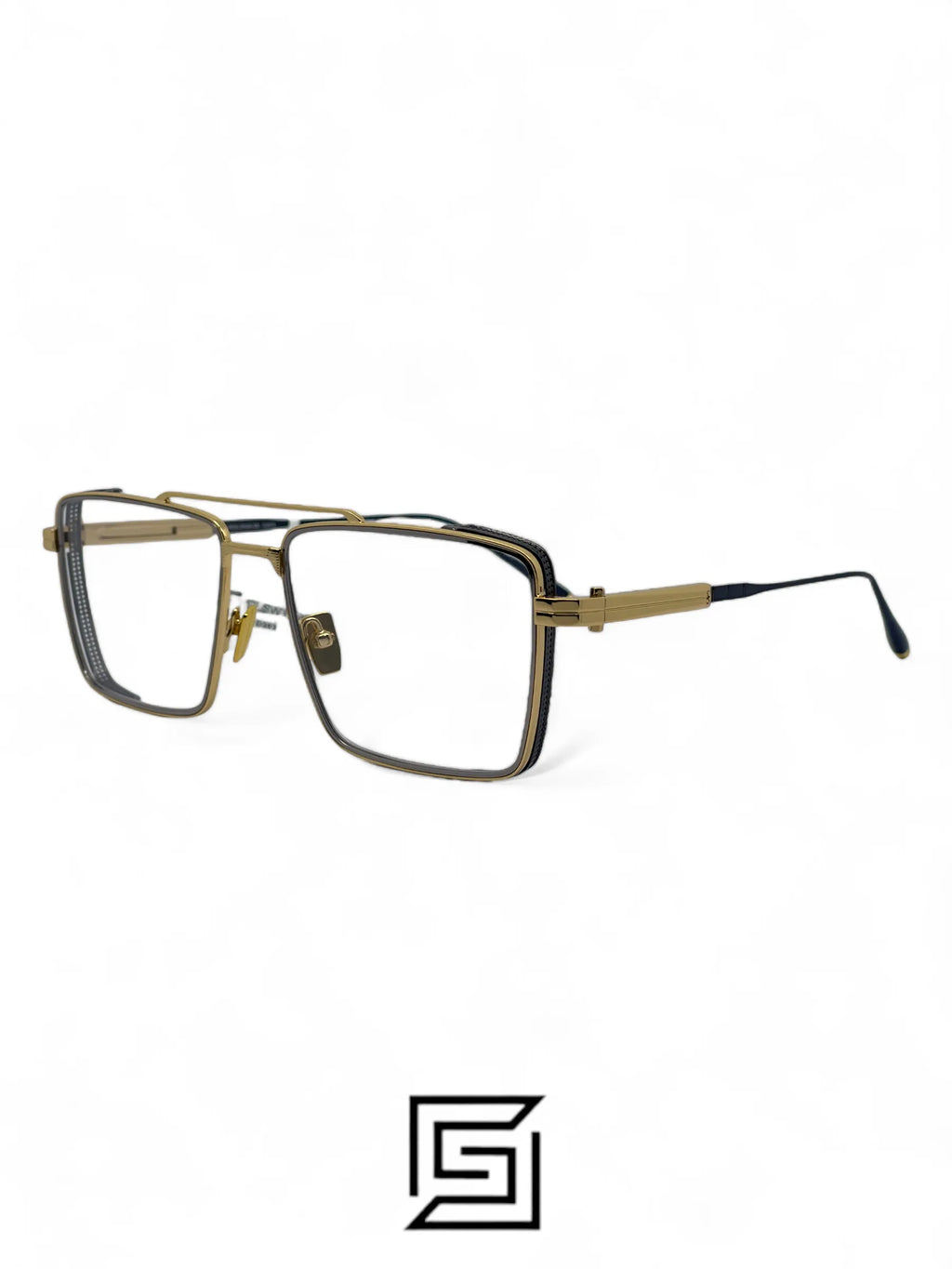 Akoni eyeglasses AKS-504B-55 CAT3 Gold and Silver