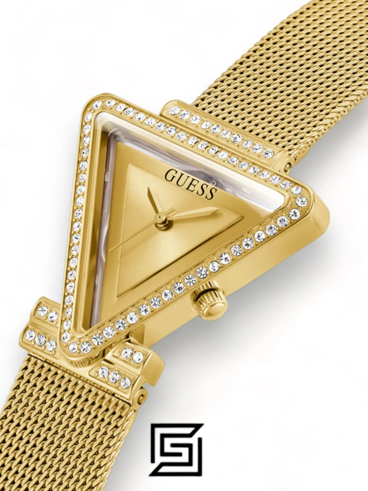 watches GUESS Ladies Gold Tone Analog Watch - GW0508L2