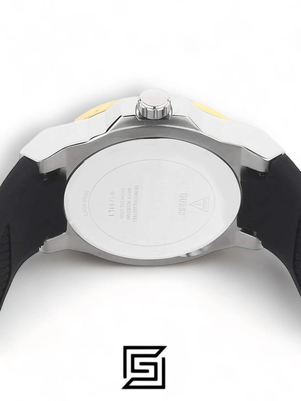 watches Guess Womens Quartz Watch Analog Display And Silicone Strap - W1291L1