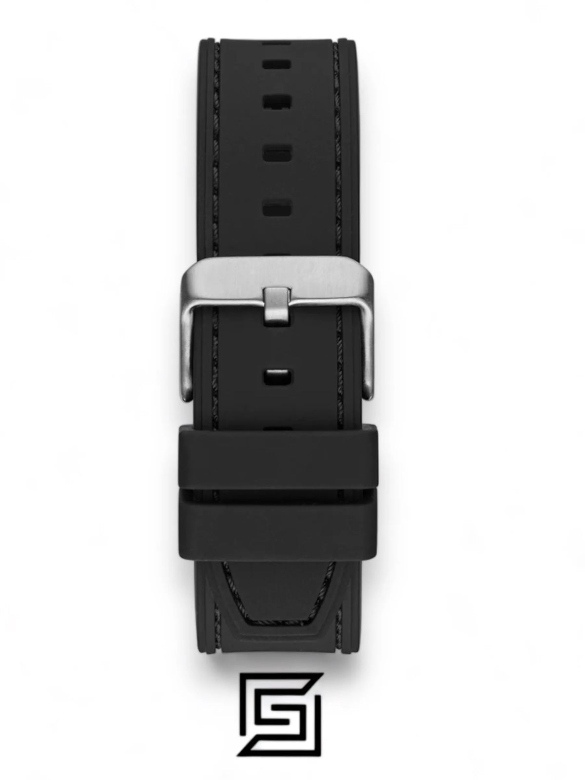 original-watches GUESS Mens Black Silver Tone Multi-function Watch - GW0571G1