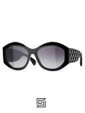 sunglasses CHANEL 5486-A C.760/BLACK X GREY