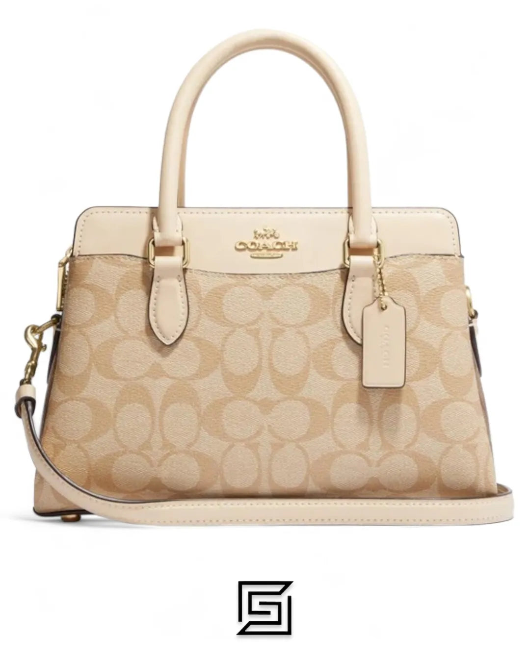 Coach Darcie Carryall In Blocked Signature Canvas Style No. CH503