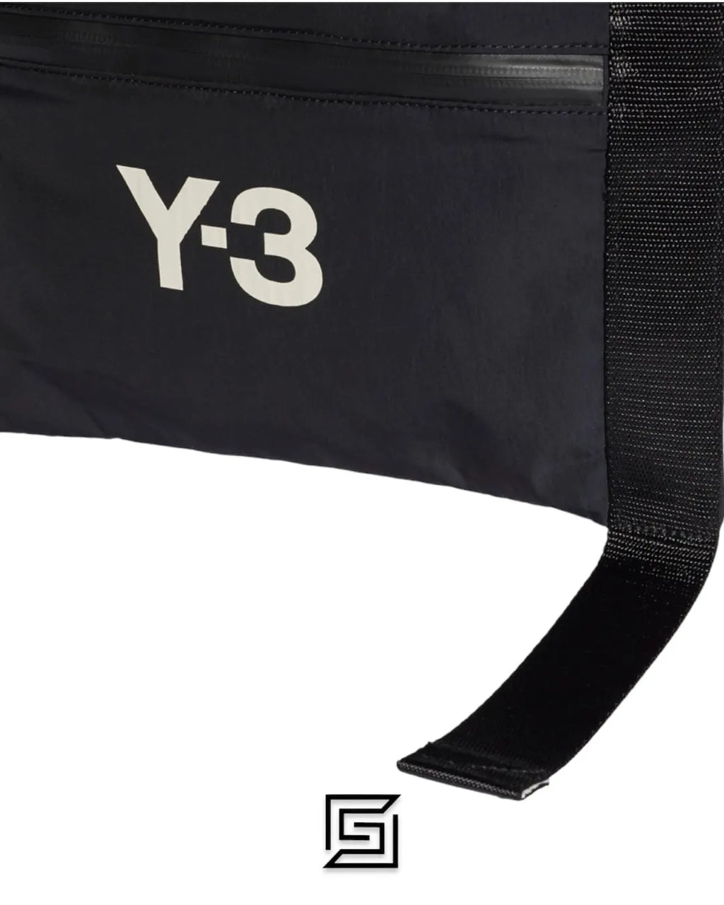 leather Y-3 Black CH3 Sacoche Messenger Bag