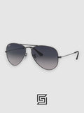 Ray Ban RB3025 AVIATOR LARGE 58 Sunglasses Unisex - OXIDE_GREY
