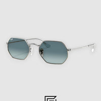 Ray Ban RB3556 Sunglasses Unisex - Silver-Grey