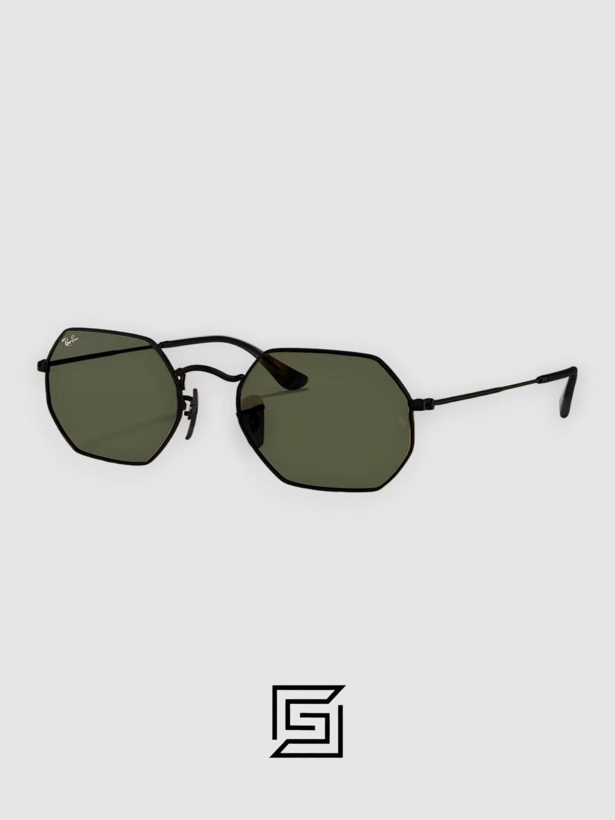 Ray Ban RB3556 Sunglasses Unisex - black_G15