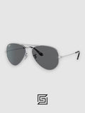 Ray Ban RB3025 AVIATOR LARGE 58 Sunglasses Unisex - gun