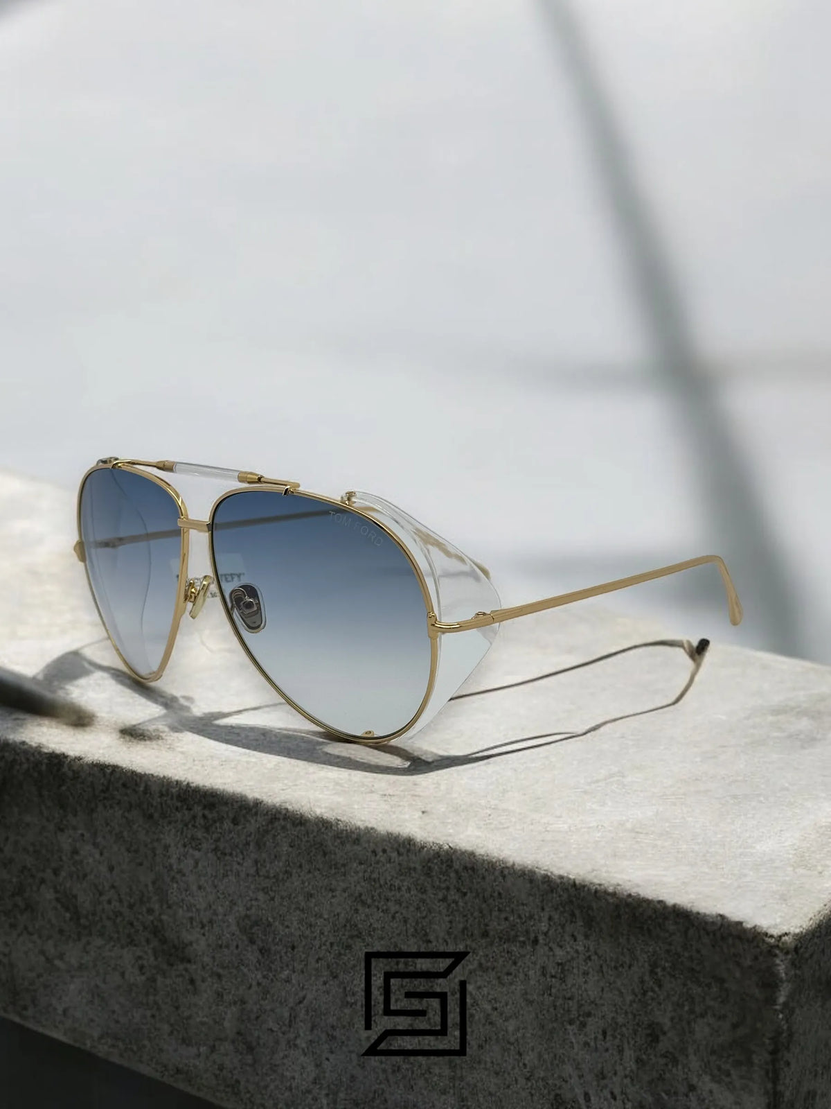 Tom Ford TF900 Sunglasses uni sex - transparent