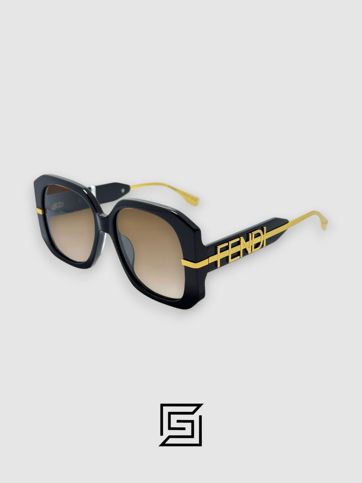 FENDI FE40065 Sunglasses Women - honey