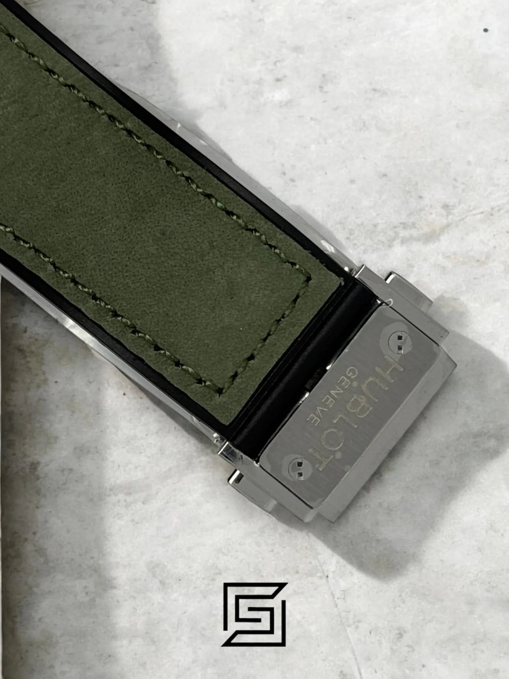 watches HUBLOT CLASSIC NEW-S/GREEN X GREY