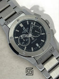watches Hublot CLASSIC NEW - Silver Metal Band - Black Dial - Silver Body