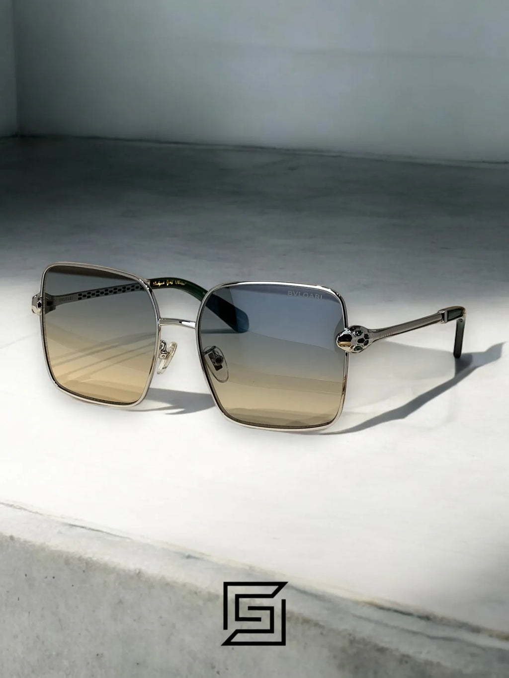 BVLGARI BV6180 sunglasses for women - silver-2