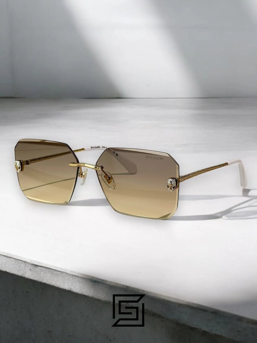 BVLGARI BV40026 sunglasses for women - honey
