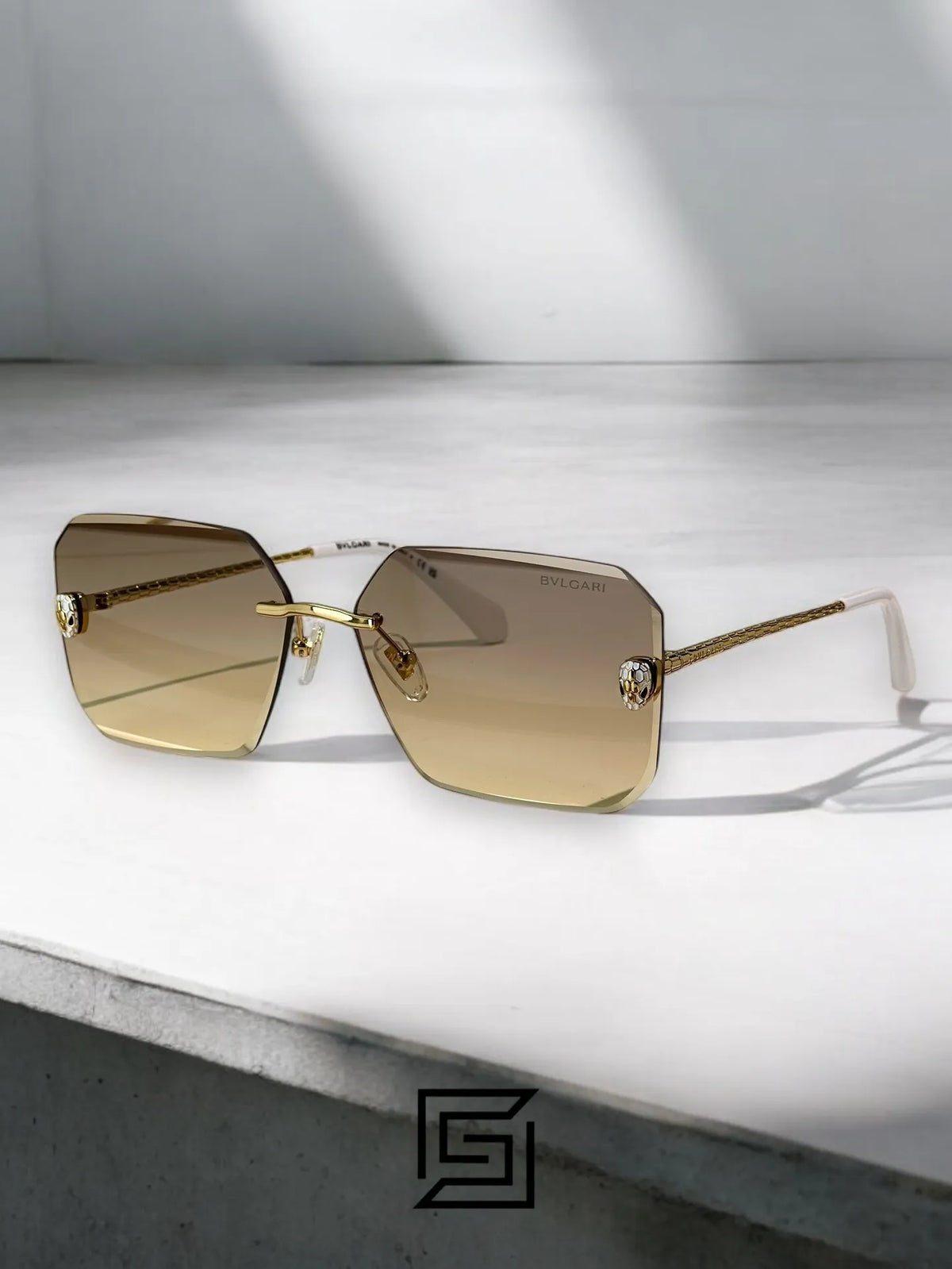 BVLGARI BV40026 sunglasses for women - honey