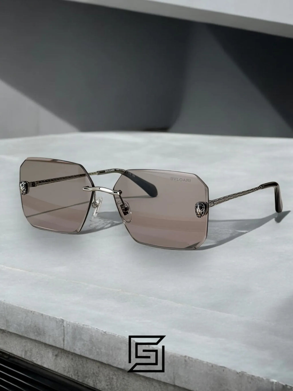 BVLGARI BV40026 sunglasses for women - silver-2