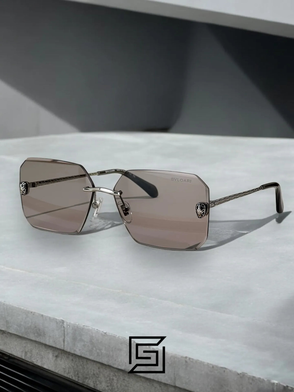 BVLGARI BV40026 sunglasses for women - silver-2