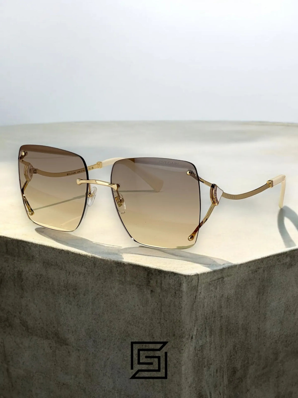 BVLGARI BV6190 sunglasses for women - honey