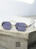 JOHN DALIA AMARU sunglasses for men/women - silver-lens-black