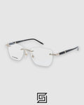 MontBlanc Mont Blanc MB0344 Eyeglasses For Men - silver-2