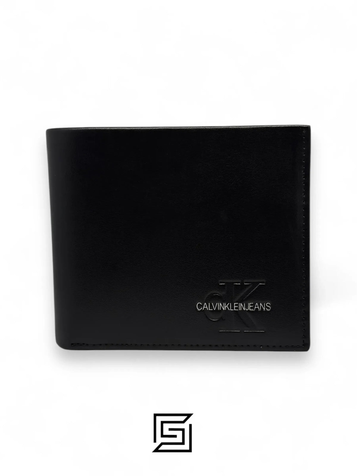 Calvin Klein leather CK SET BELT AND WALLET CK LOGO MODEL 4