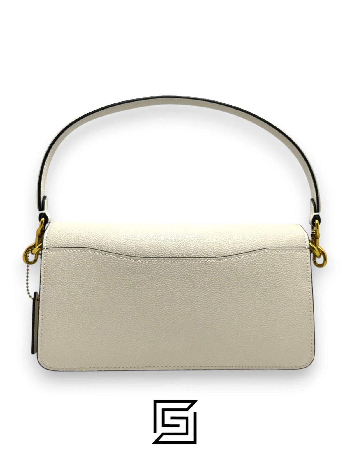 COACH Tabby Shoulder Bag 26 white and Caramel CH857