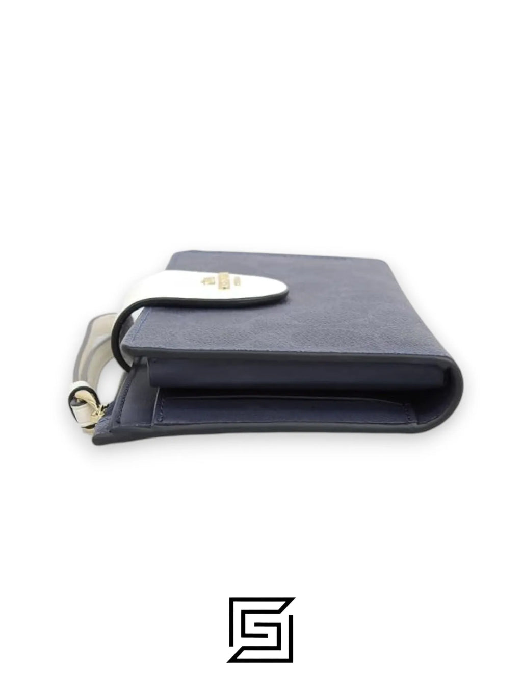 Coach Phone Wallet In Colorblock Signature Grey x White Style No. C2874