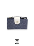 Coach Phone Wallet In Colorblock Signature Grey x White Style No. C2874
