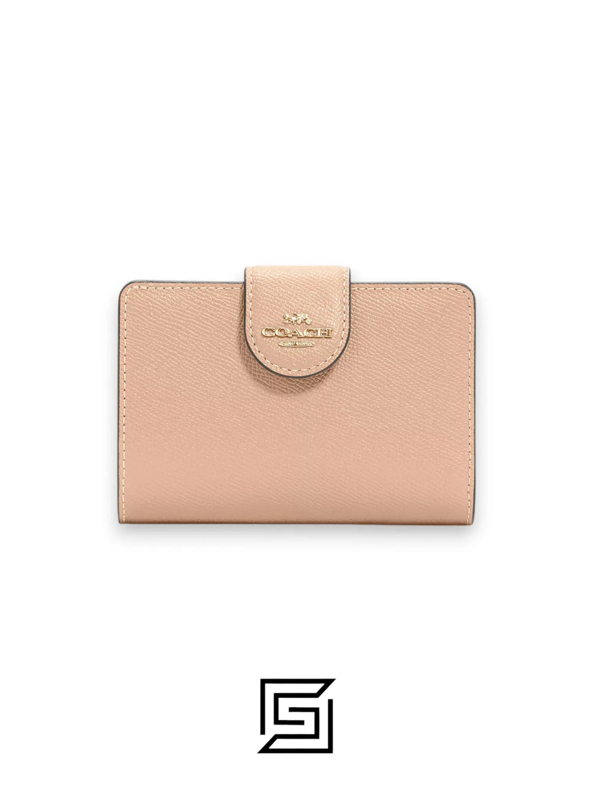Medium Corner Zip Wallet Style Number 6390 Khaki