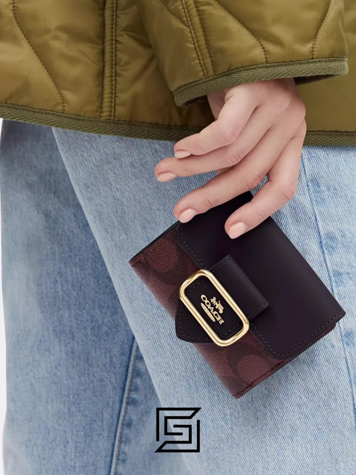 Coach Small Morgan Wallet Marron Style No. CM263/CL655