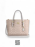 Mollie Tote Bag 25 In Signature Canvas C4250 Khaki