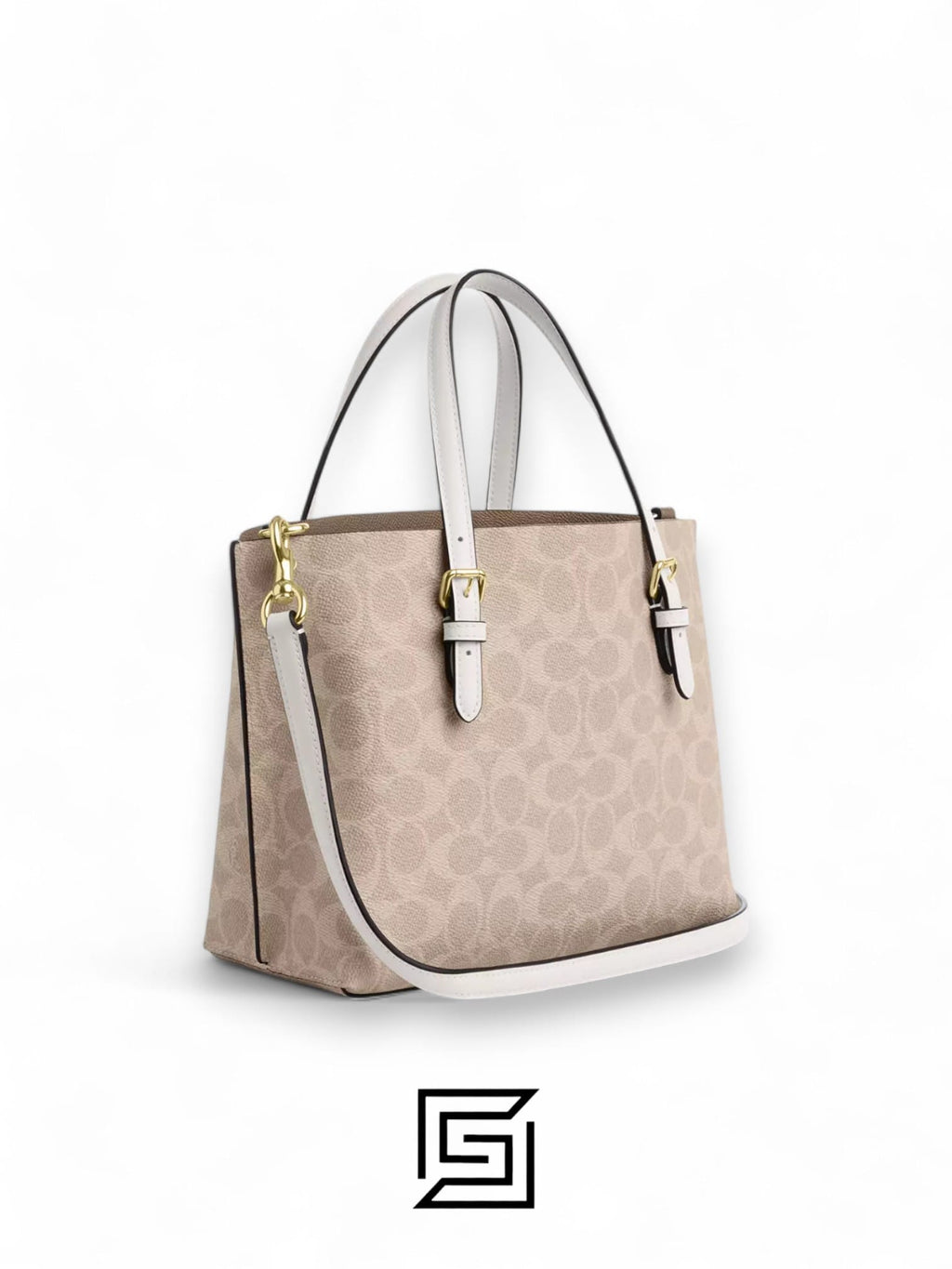 Mollie Tote Bag 25 In Signature Canvas C4250 Khaki