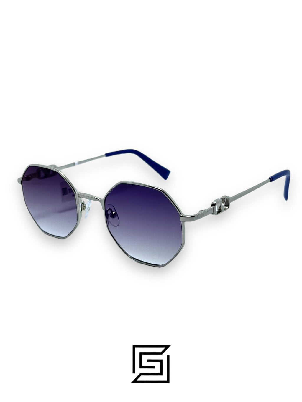VALENTINO VA2040 Sunglasses For Women - SILVER_BLUE MIRROR
