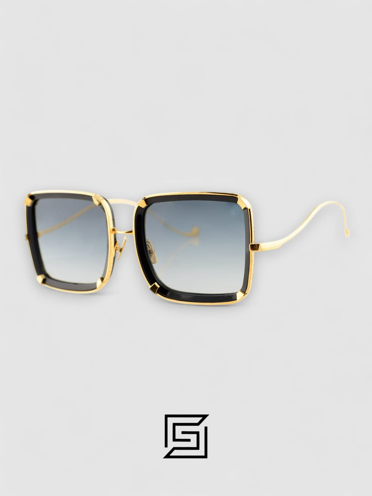 ANNA KARINN SUNGLASSES WOMEN WHITE MOON 003 - gold