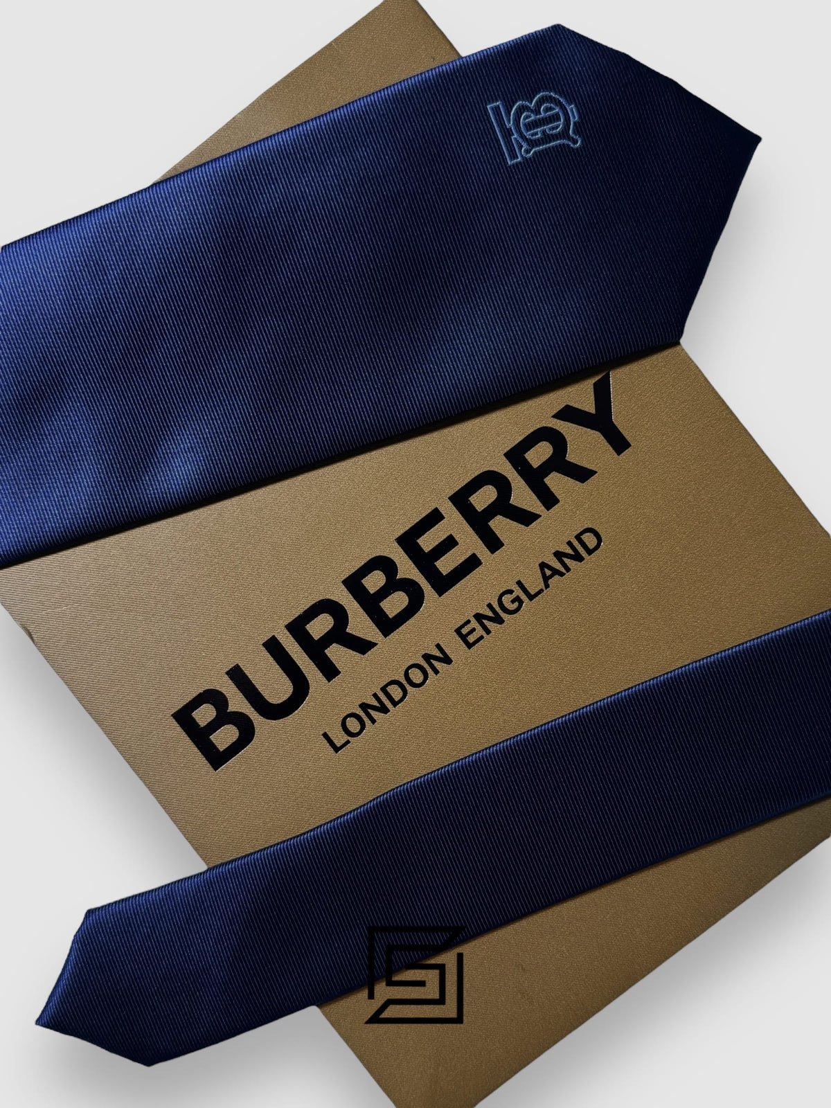 BURBERRY - Navy Blue TB Logo