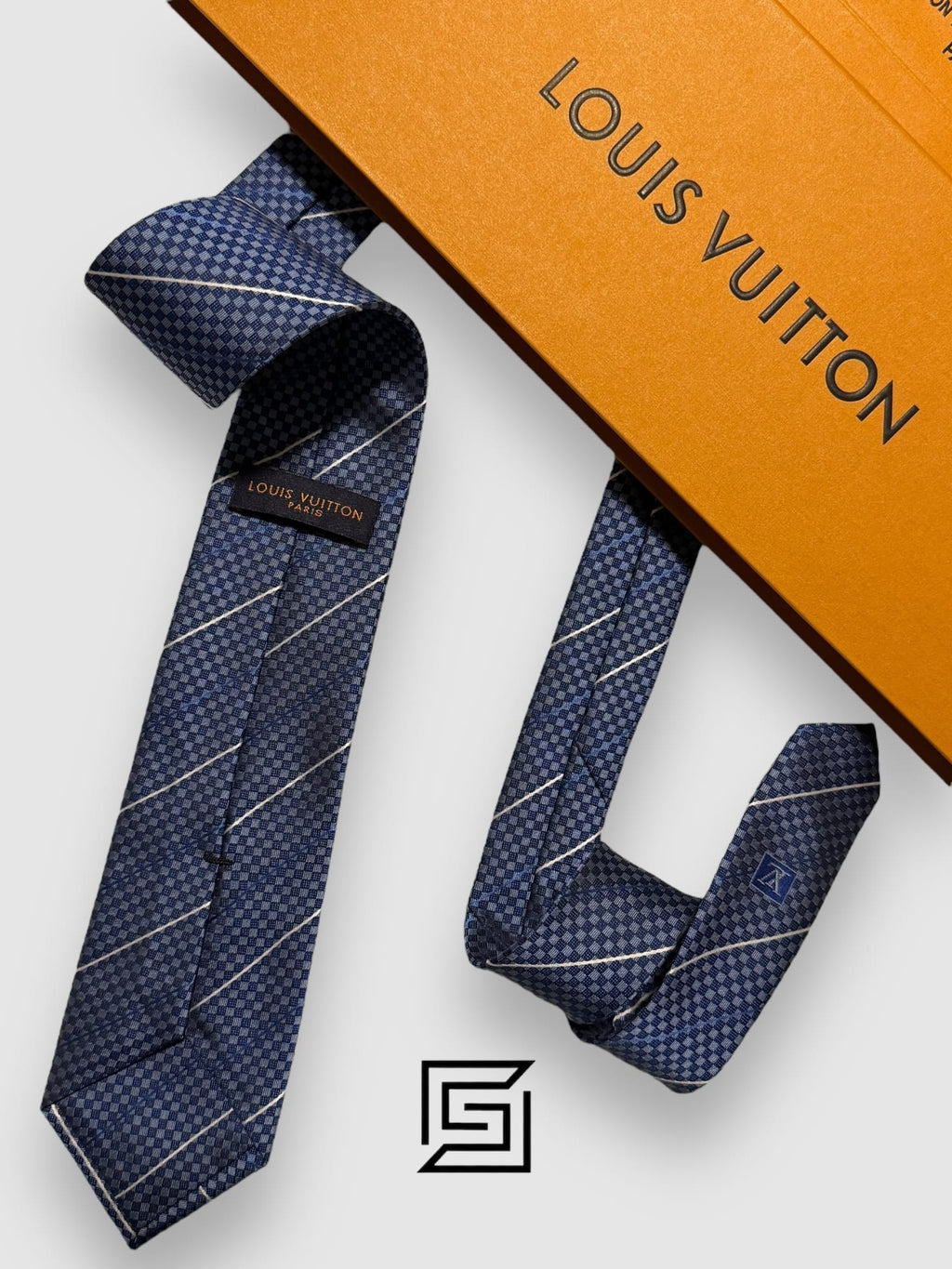 Louis Vuitton - Blue - White Striped Italian Style