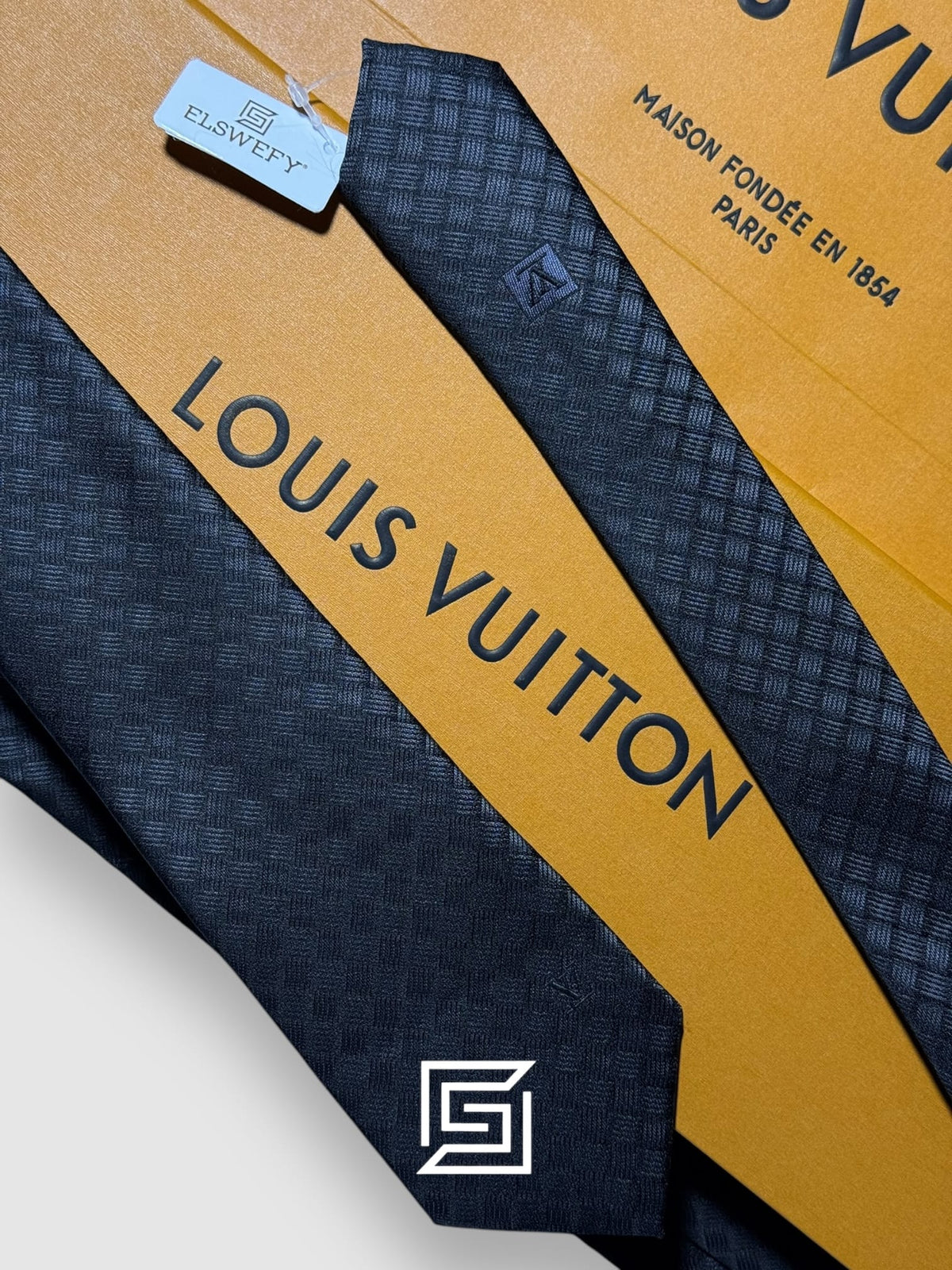 Louis Vuitton - Black With Engraved Bambo Pattern
