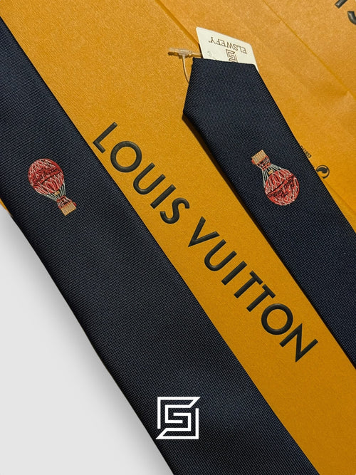 Louis Vuitton - Navy Blue Basic With LV Logo