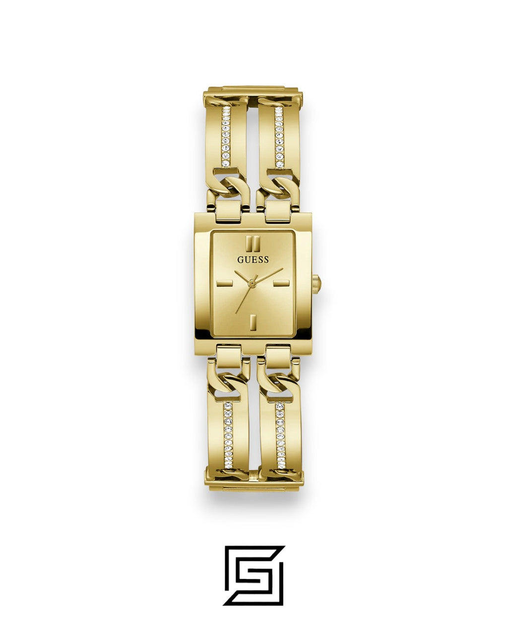 GUESS Ladies Gold Tone Analog Watch GW0668L2