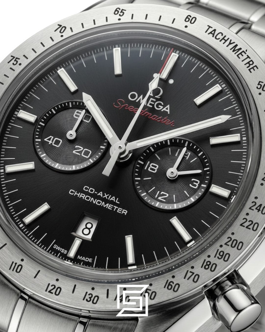 Omega Speedmaster '57 Co-Axial – Black Dial & Silver Bezel