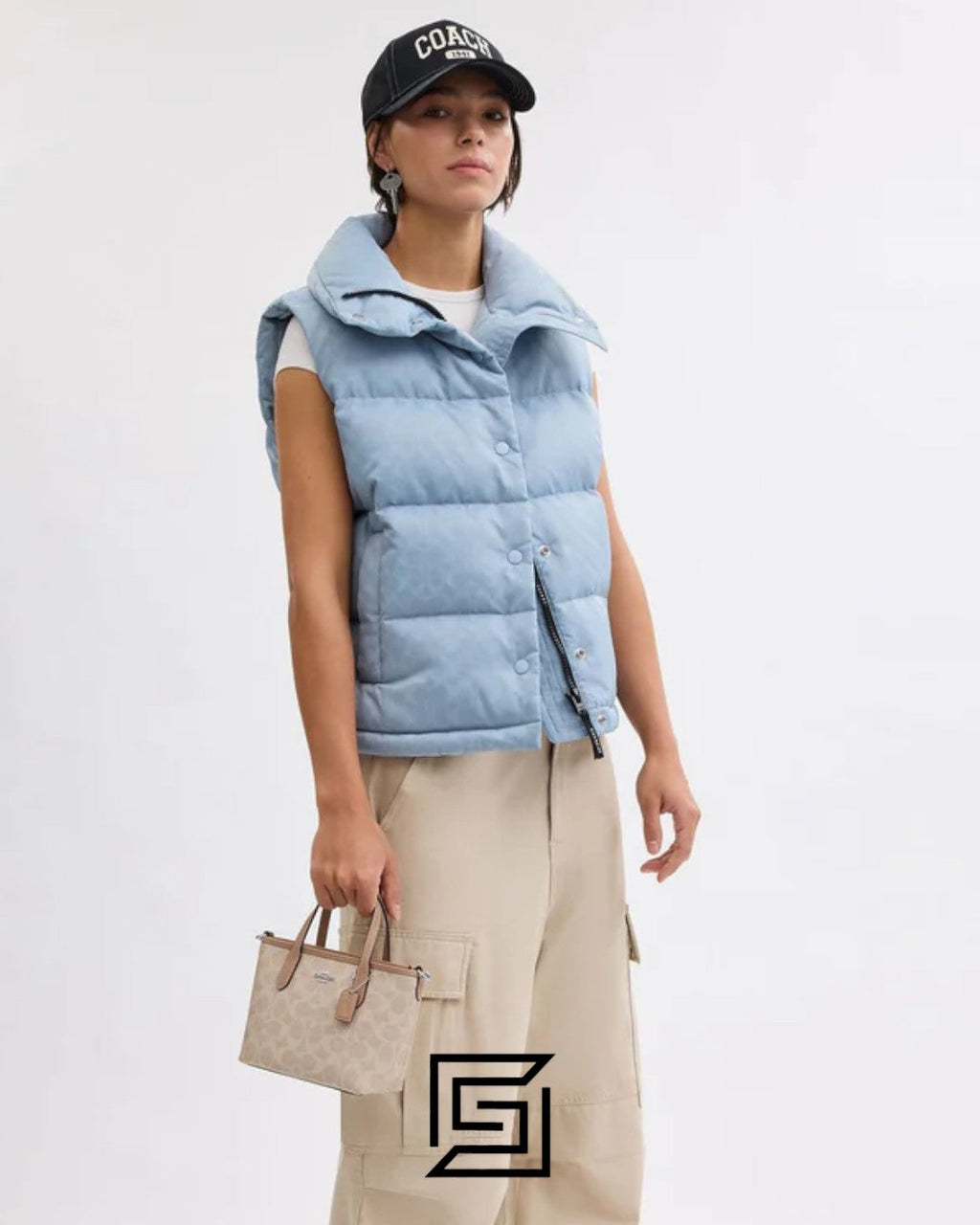 City Mini Tote Bag In Signature Canvas CW032