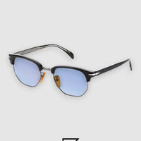David Beckham DB1002 Sunglasses Men - BLACK-BLUE