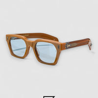 Jacques Marie Mage sunglasses STERETT JMM - MUSTARD-LIGHT BLUE