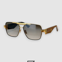 MAYBACH THE KING 3 RECTANGLE sunglasses for men - BLACK-LIGHT GREEN