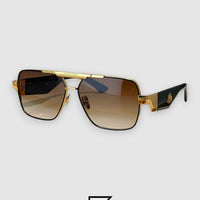 MAYBACH THE KING 3 RECTANGLE sunglasses for men - green honey
