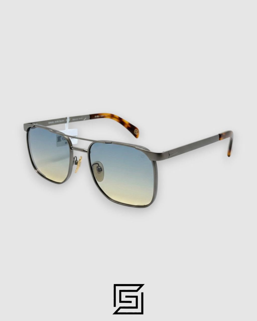David Beckham DB7048 Gun Frame Rainbow Lenses