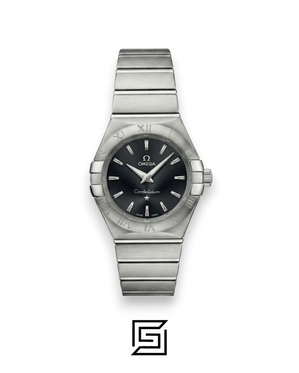 Omega Constellation Ladies 27mm – Black Dial & Stainless Steel