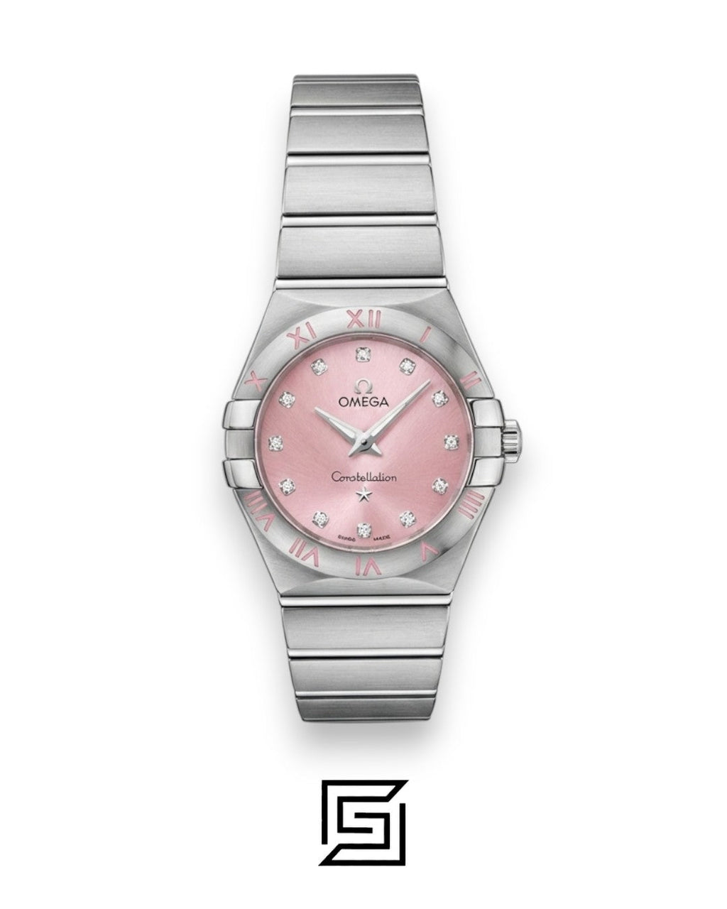Omega Constellation Ladies 27mm – Pink Dial & Stainless Steel