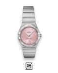 Omega Constellation Ladies 27mm – Pink Dial & Stainless Steel
